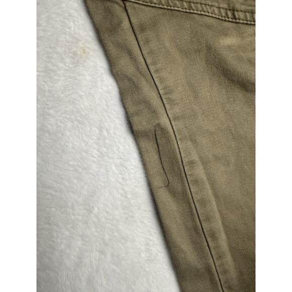 Abercrombie & Fitch Women’s Sz 2 Brown Flap Pocket Flared Pants Y2K Low Rise Vtg - Picture 5 of 5